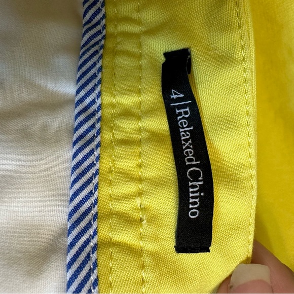 Talbots relaxed chino pants women 4 yellow - Picture 11 of 13